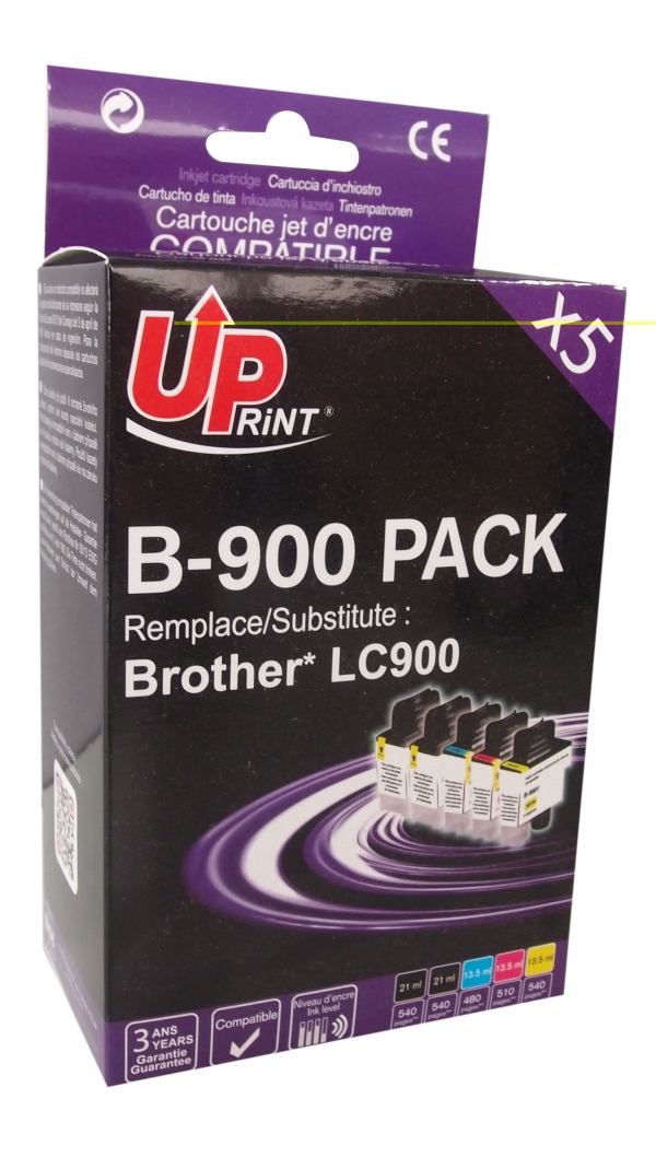 BROTHER LC900 Pack 4 Uprint